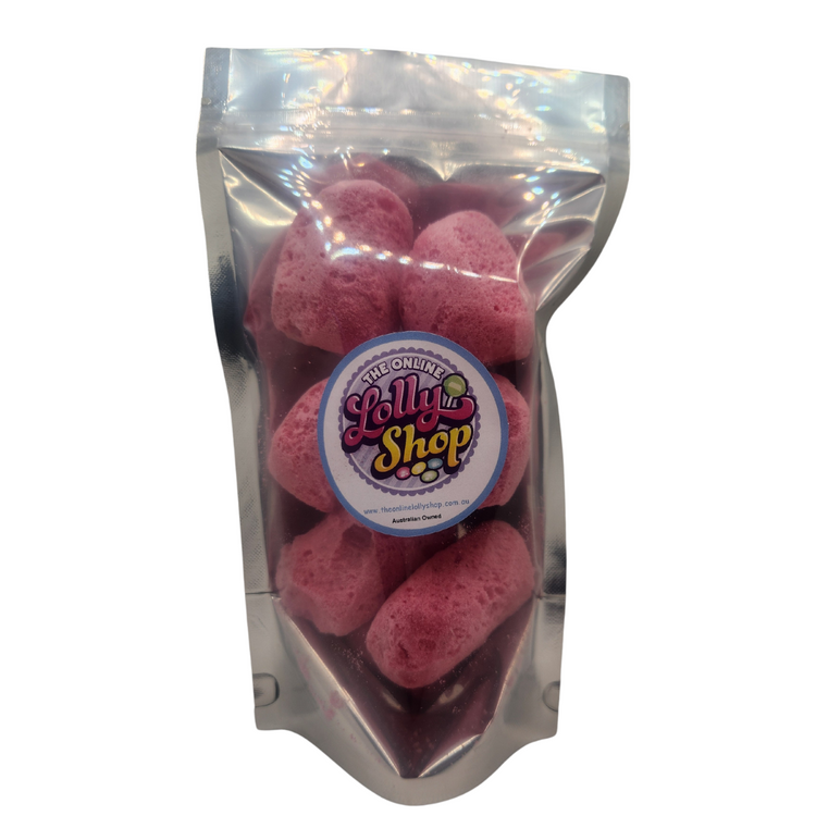 Freeze Dried Red Ripperz 50g - The Online Lolly Shop
