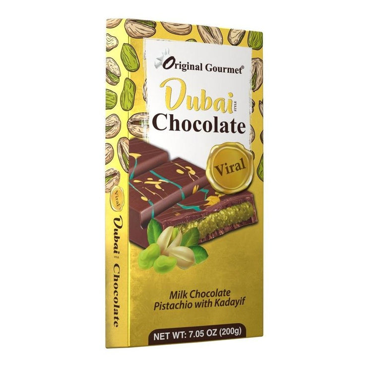 The Original Gourmet Dubai Milk Chocolate 200g