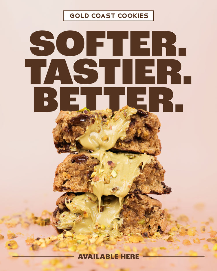 Blackwater Only - 4 x Gold Coast Loaded Cookies Mixed Pack - The Online Lolly Shop