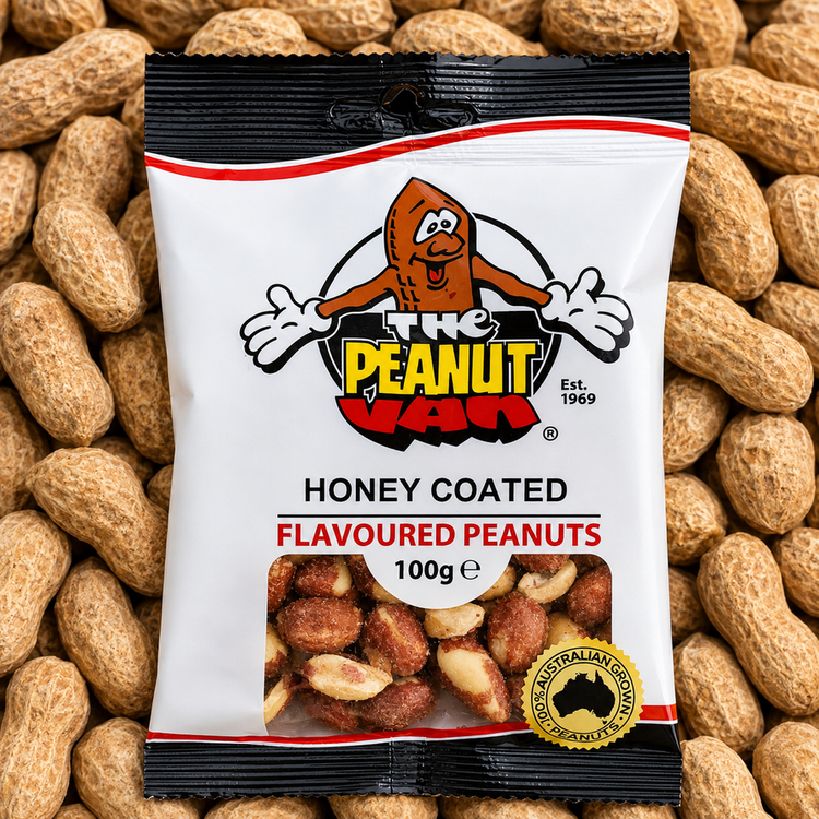 The Peanut Van
Honey Coated