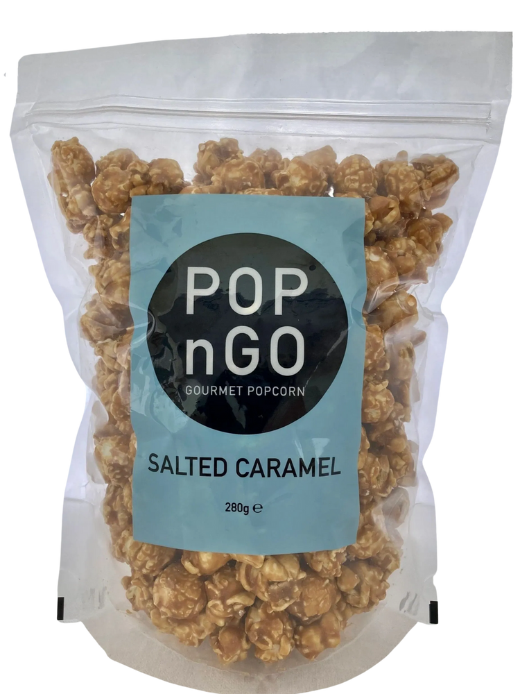 POP n Go Salted Caramel Popcorn - The Online Lolly Shop