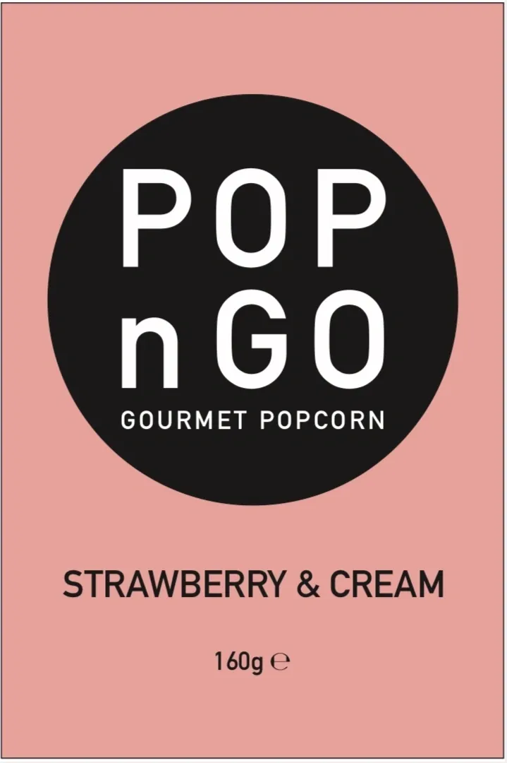 POP n Go Strawberry & Cream Popcorn
