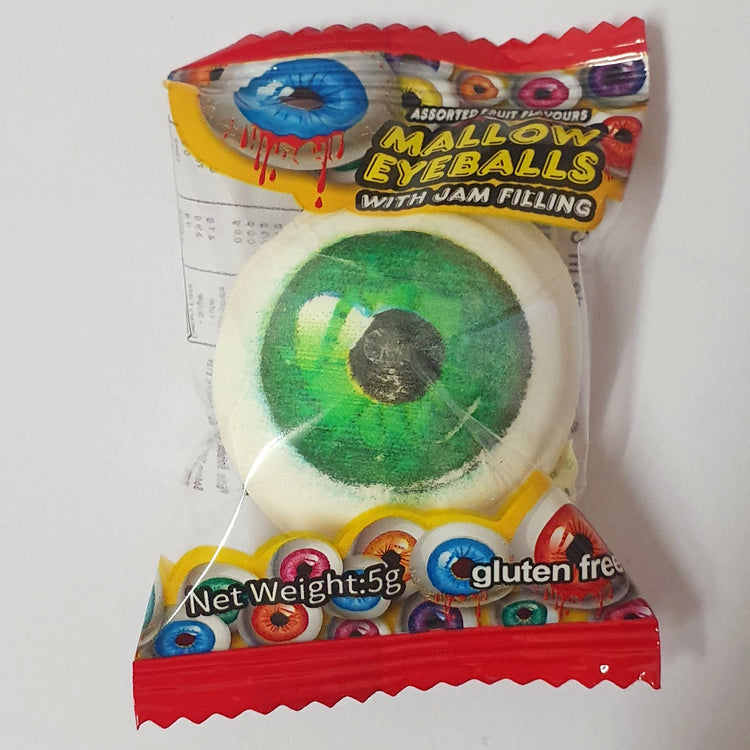 Mallow Eyeballs with Jam Filling - The Online Lolly Shop
