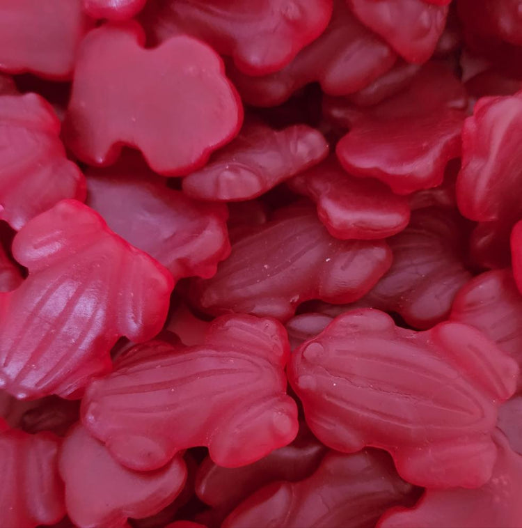 Allens Big Red Frogs - The Online Lolly Shop