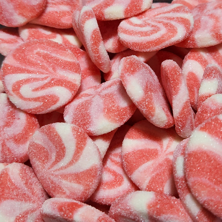 NZ Damel Strawberry Swirls - The Online Lolly Shop