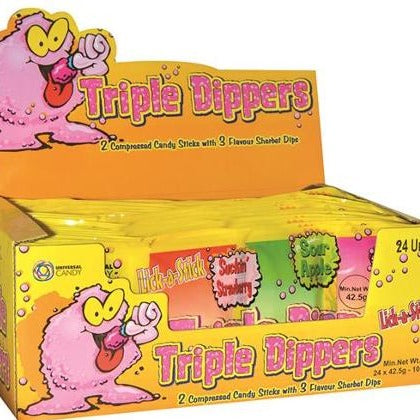 Tripple Dippers Sherbert - The Online Lolly Shop