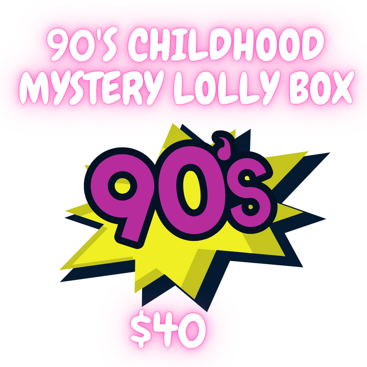 Mystery Box - 90's Favourites $40 - The Online Lolly Shop