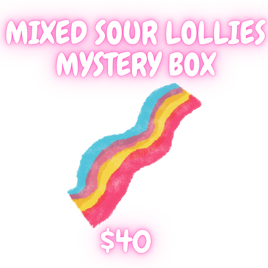 Mystery Box - Sour Mix $40 - The Online Lolly Shop