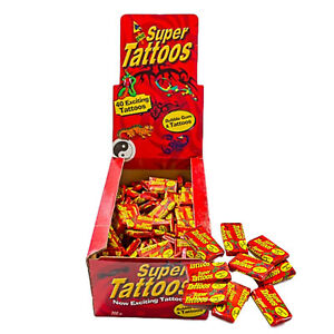 Super Tattoos - The Online Lolly Shop