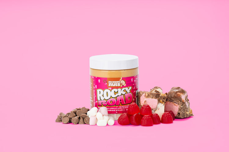 PRE-ORDER Monkey Nuts Rocky Road Peanut Butter (POST OUT 18/19th November) - The Online Lolly Shop