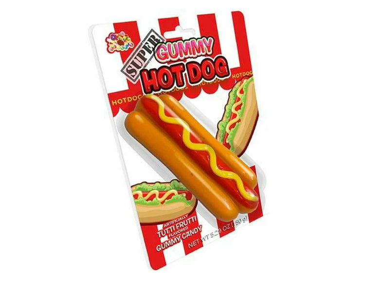Super Gummy Hot Dogs