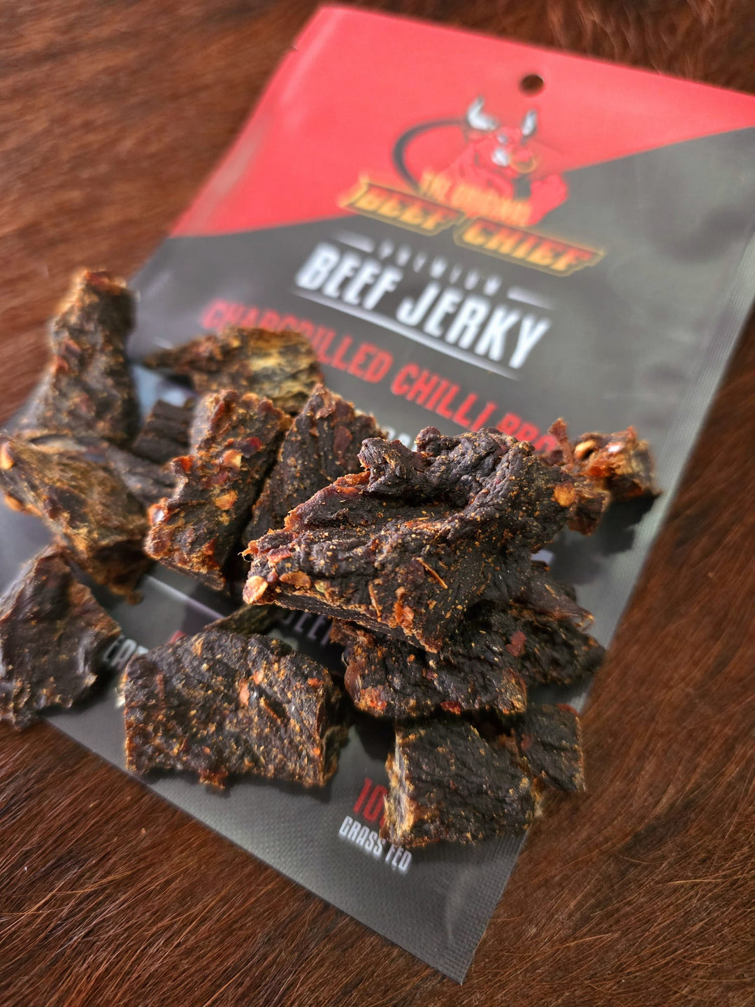 Beef Chief
Chargrilled Chilli BBQ Beef Jerky 30g - The Online Lolly Shop