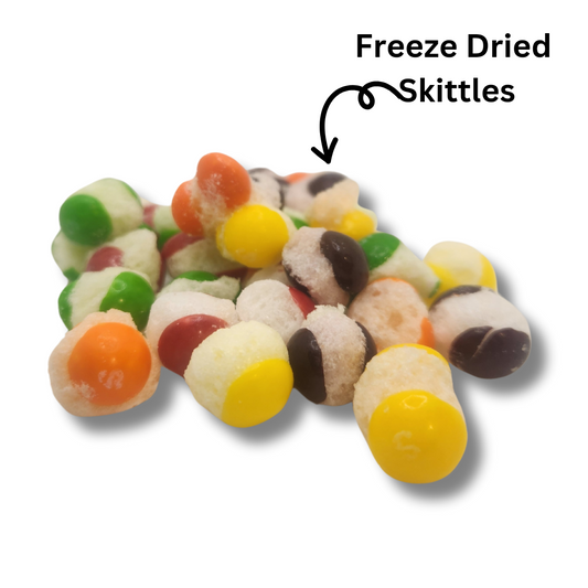 Freeze Dried SOUR Skittles - Sour Rainbow Crunch