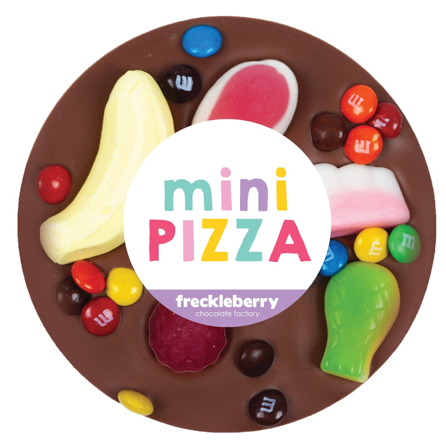 Freckleberry Mini Lolly Pizza - The Online Lolly Shop