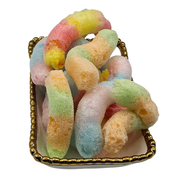 Freeze Dried Sour Worms by Modern Day Pantry