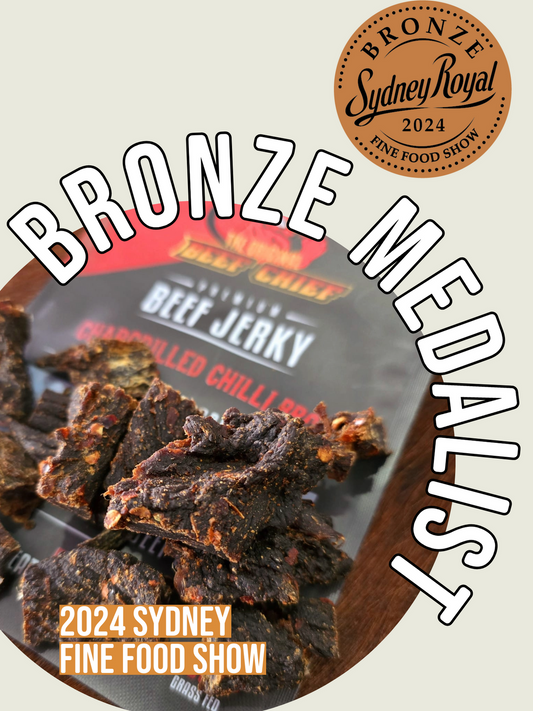 Beef Chief
Chargrilled Chilli BBQ Beef Jerky 30g - The Online Lolly Shop