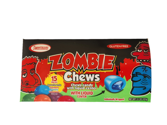 Zombie Chews with Liquid Center