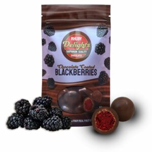 Chocolate Coated Freeze-Dried Blackberries – 80g - The Online Lolly Shop