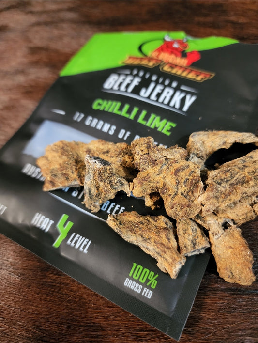 Beef Chief
Chilli Lime Beef Jerky - The Online Lolly Shop