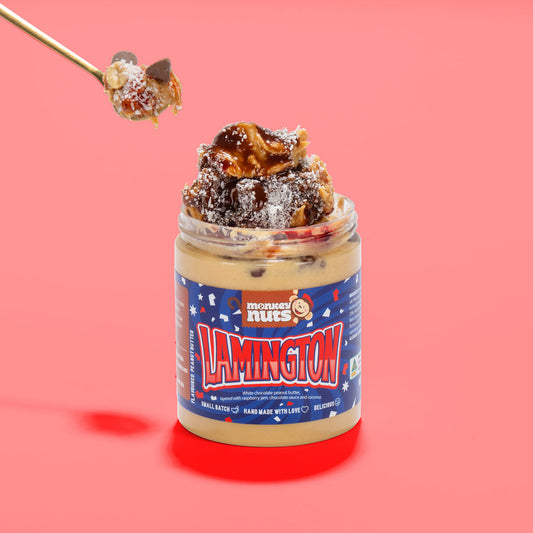 Monkey Nuts - Lamington Peanut Butter - The Online Lolly Shop
