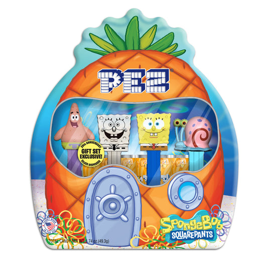 Spongebob Squarepants
PEZ SpongeBob SquarePants Candy Gift Tin