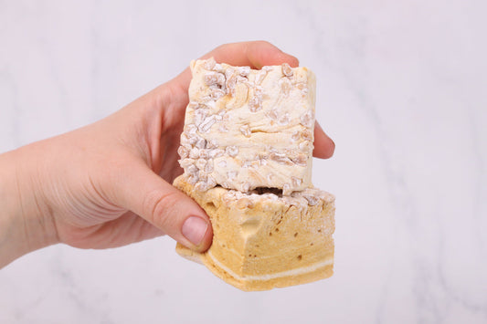The Marshmallow Company - Salted Peanut & Butter Caramel Marshmallows - The Online Lolly Shop