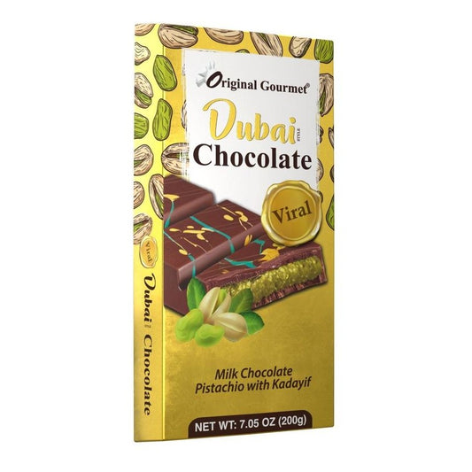 The Original Gourmet Dubai Milk Chocolate 200g