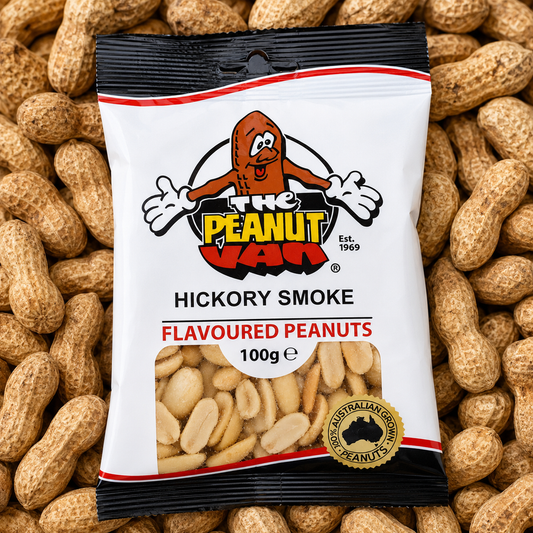 The Peanut Van
Hickory Smoked
