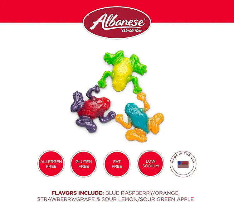 Albanese Frogs - USA - The Online Lolly Shop