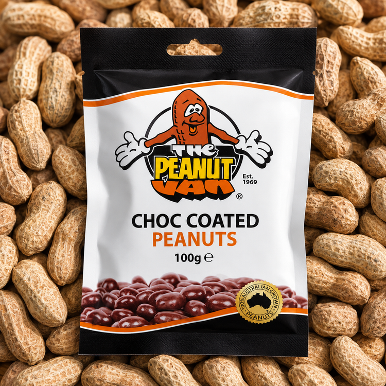 The Peanut Van
Chocolate Coated