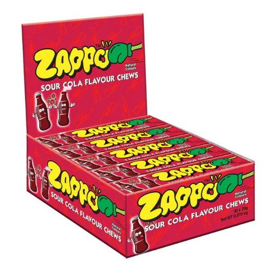 Zappo Sour Cola Chews - The Online Lolly Shop