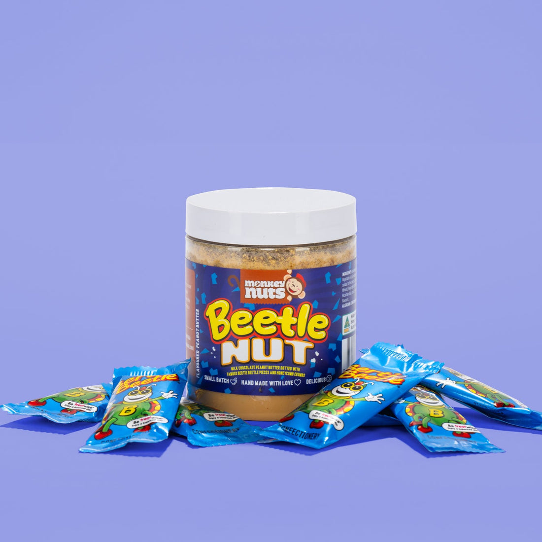 Monkey Nuts - Beetle Nut Peanut Butter - The Online Lolly Shop