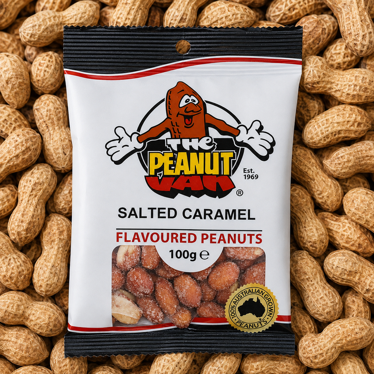 The Peanut Van
Salted Caramel
