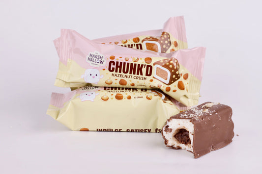 Marshmallow Co Chunk'd Hazelnut Crunch Marshmallow Bar