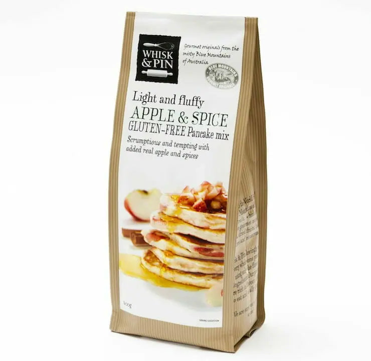 Whisk & Pin Apple & Spice GF Pancake Mix 400g - The Online Lolly Shop