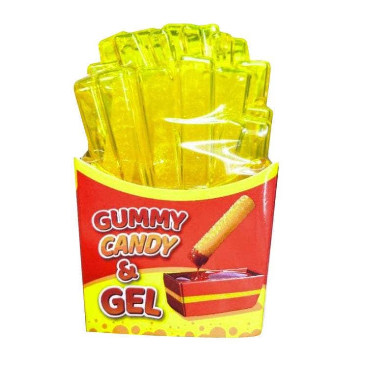 Gummy Fries Candy Tutti Frutti Flavour