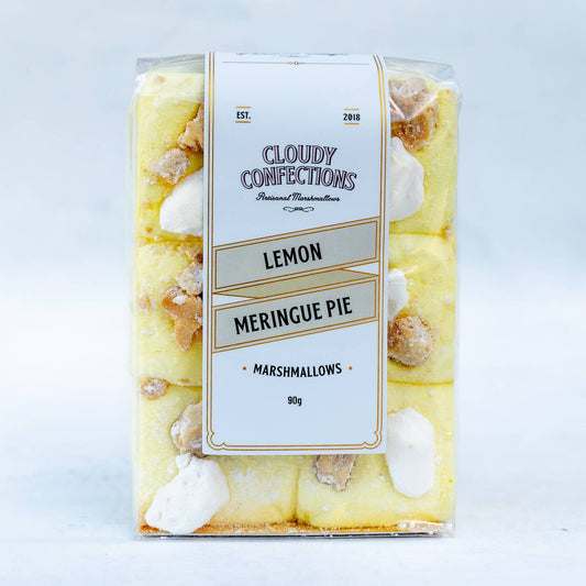 Cloudy Confections Lemon Meringue Pie Marshmallows - The Online Lolly Shop