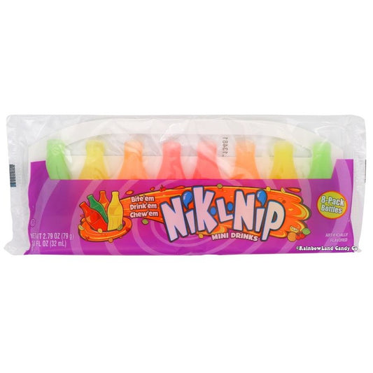 Nik-L-Nip Wax Bottles 8 Pack