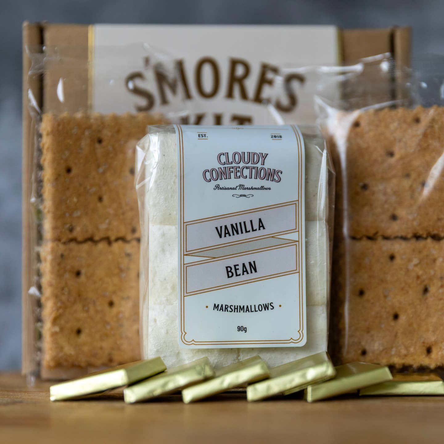 Cloudy Confections - S'mores Kit For 6 - The Online Lolly Shop