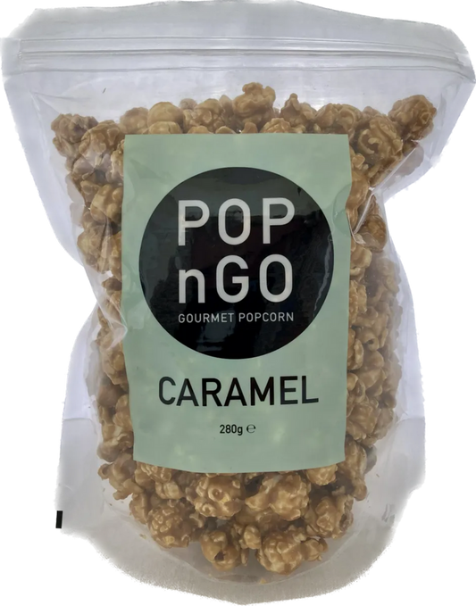 POP n GO Caramel Popcorn 160g - The Online Lolly Shop