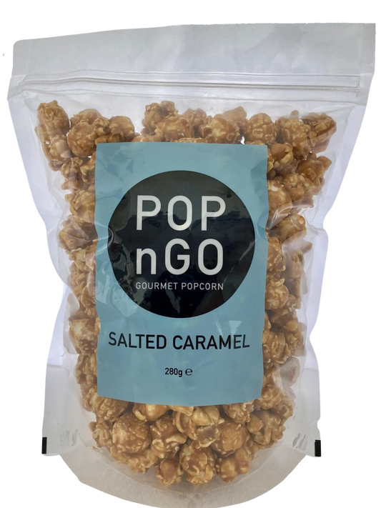 POP n Go Salted Caramel Popcorn - The Online Lolly Shop