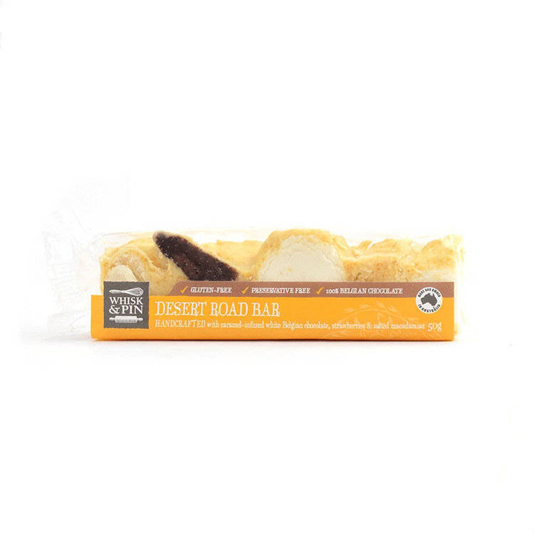 Whisk & Pin Desert Road Chocolate Bar 50g - The Online Lolly Shop