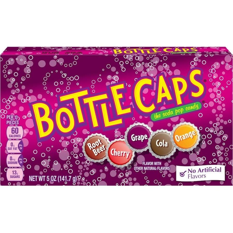 Bottle Caps - Movie Box 142g - The Online Lolly Shop