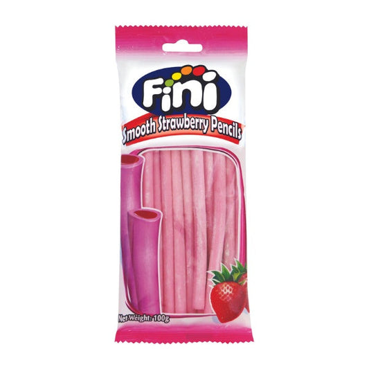 Fini Pencil Strawberry 100g - The Online Lolly Shop