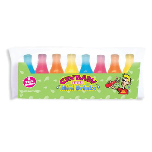 Cry Baby SOUR Wax Bottles 8 - The Online Lolly Shop