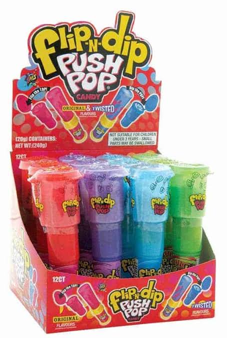 Flip N Dip Push Pop