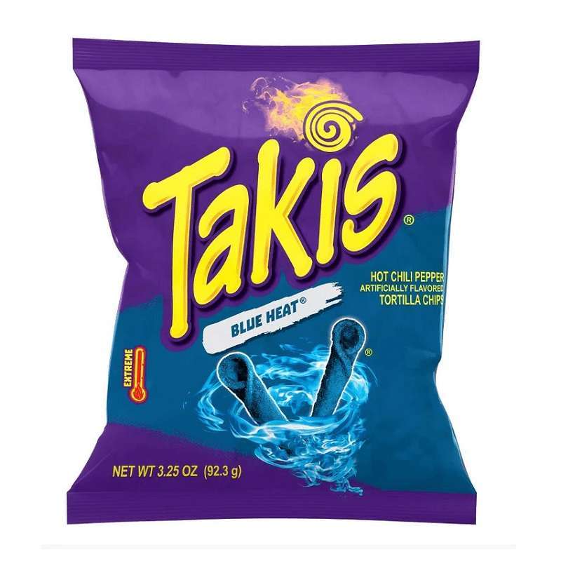 Takis Blue Heat Tortilla Chips 92g - The Online Lolly Shop