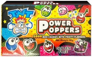 TNT Power Poppers Video Box - The Online Lolly Shop