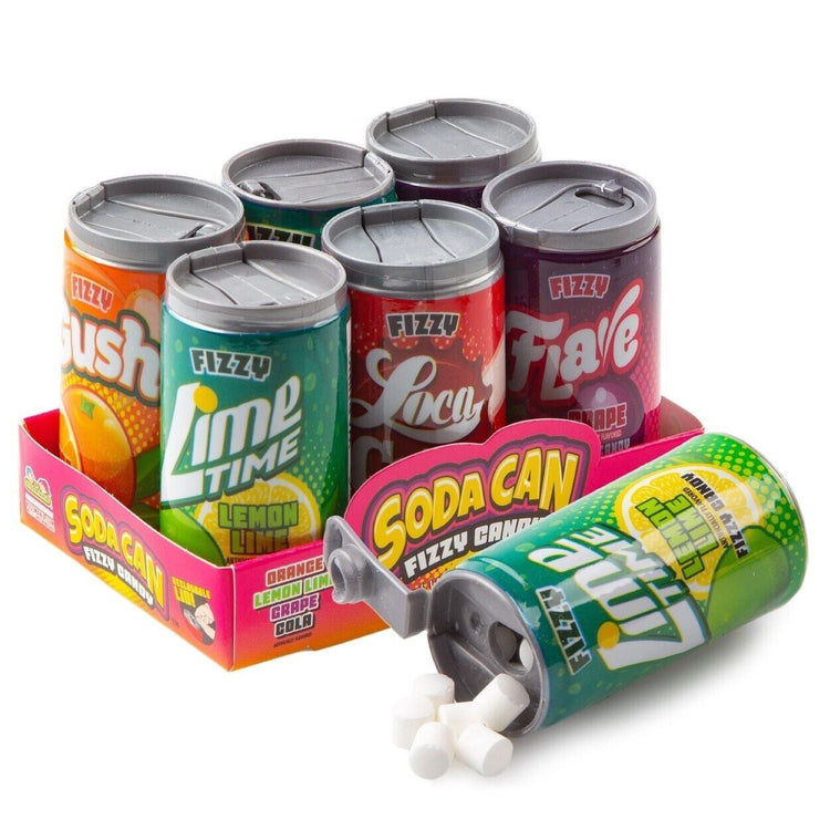 Soda Can Candy 6 pack