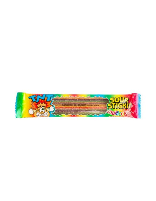 TNT Sour Stickit Rainbow Sticks - The Online Lolly Shop